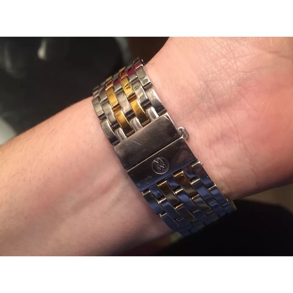 Michele Signature Two Tone Diamond Watch - Picture 4 of 6